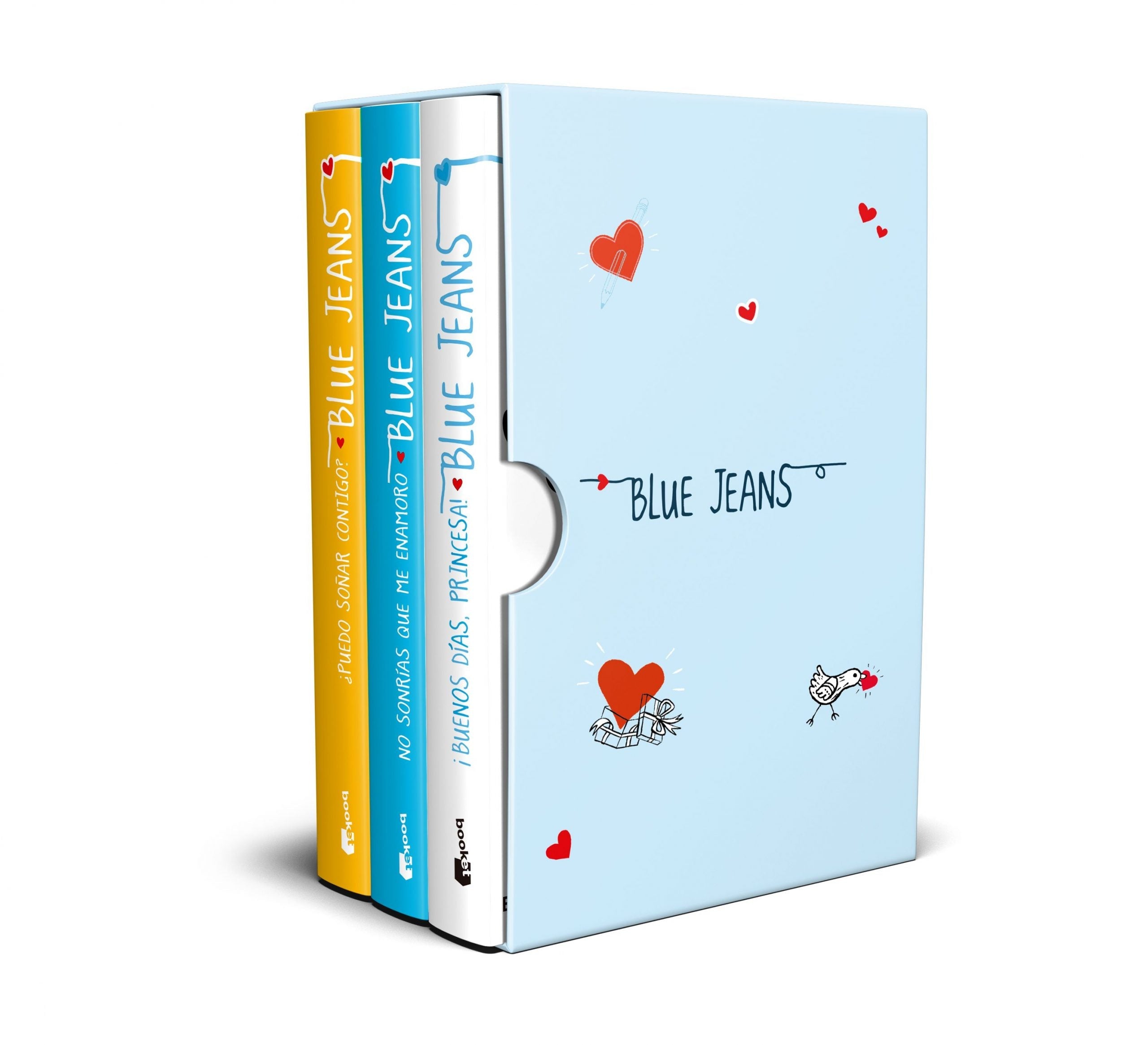 pack blue jeans 4 libros el club de los incomprendidos